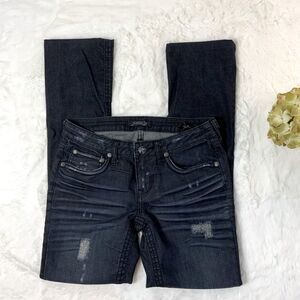 Women’s Stitch’s distressed jeans